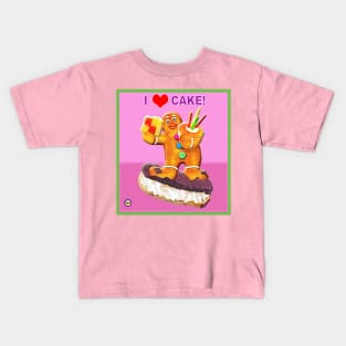 I love cake Kids T-Shirt